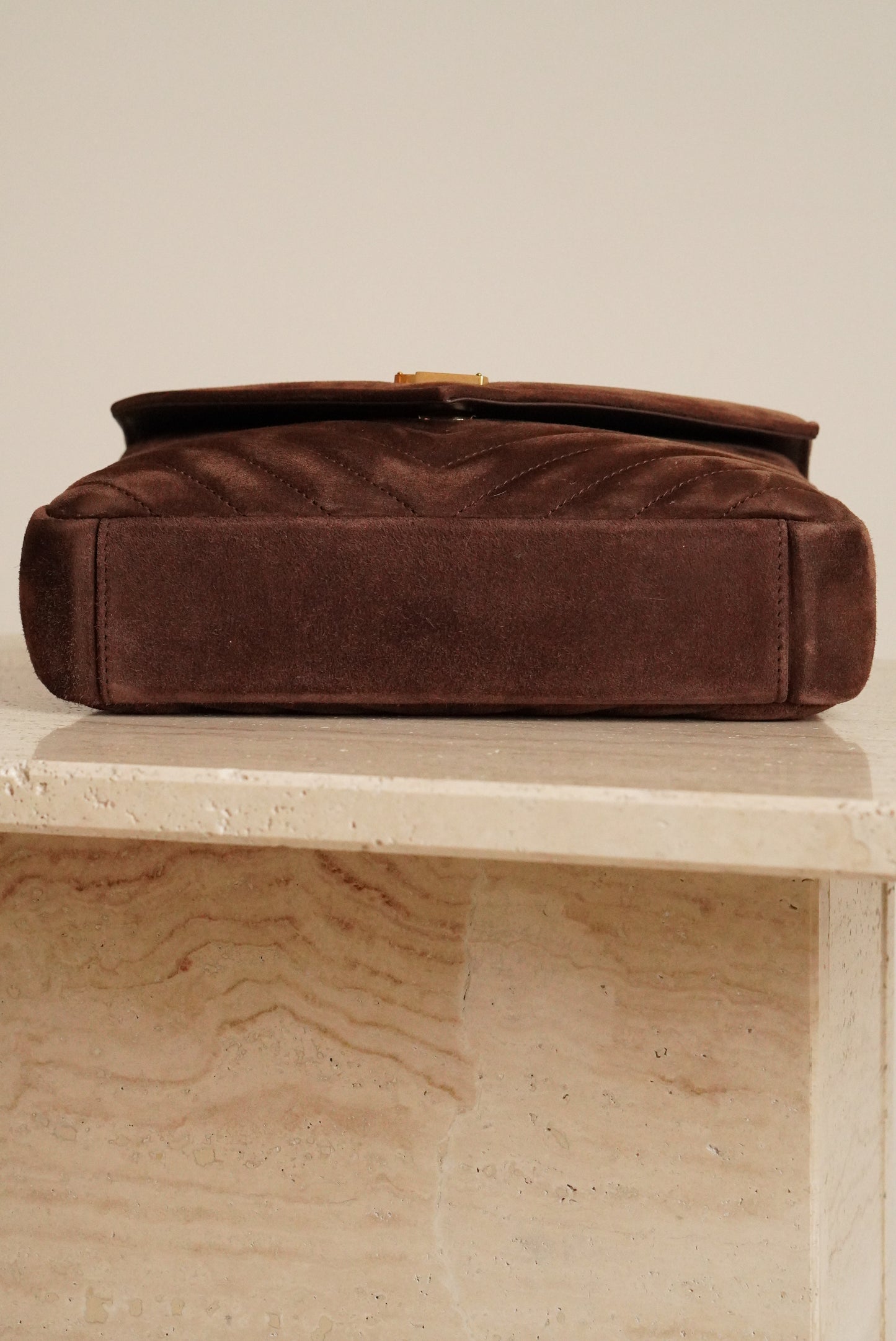 SAINT LAURENT COLLEGE MEDIUM | BROWN