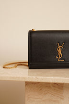 SAINT LAURENT KATE MEDIUM | BLACK
