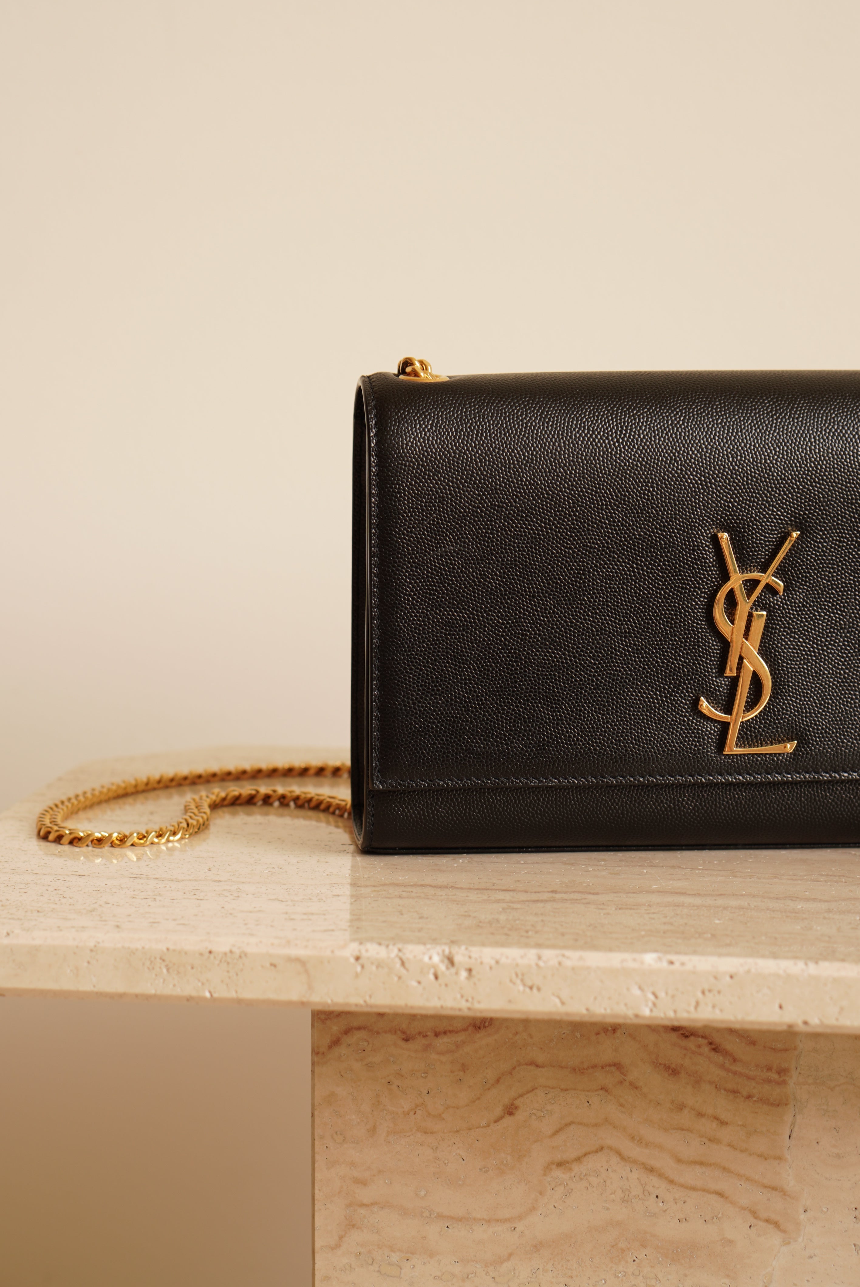 SAINT LAURENT KATE MEDIUM | BLACK