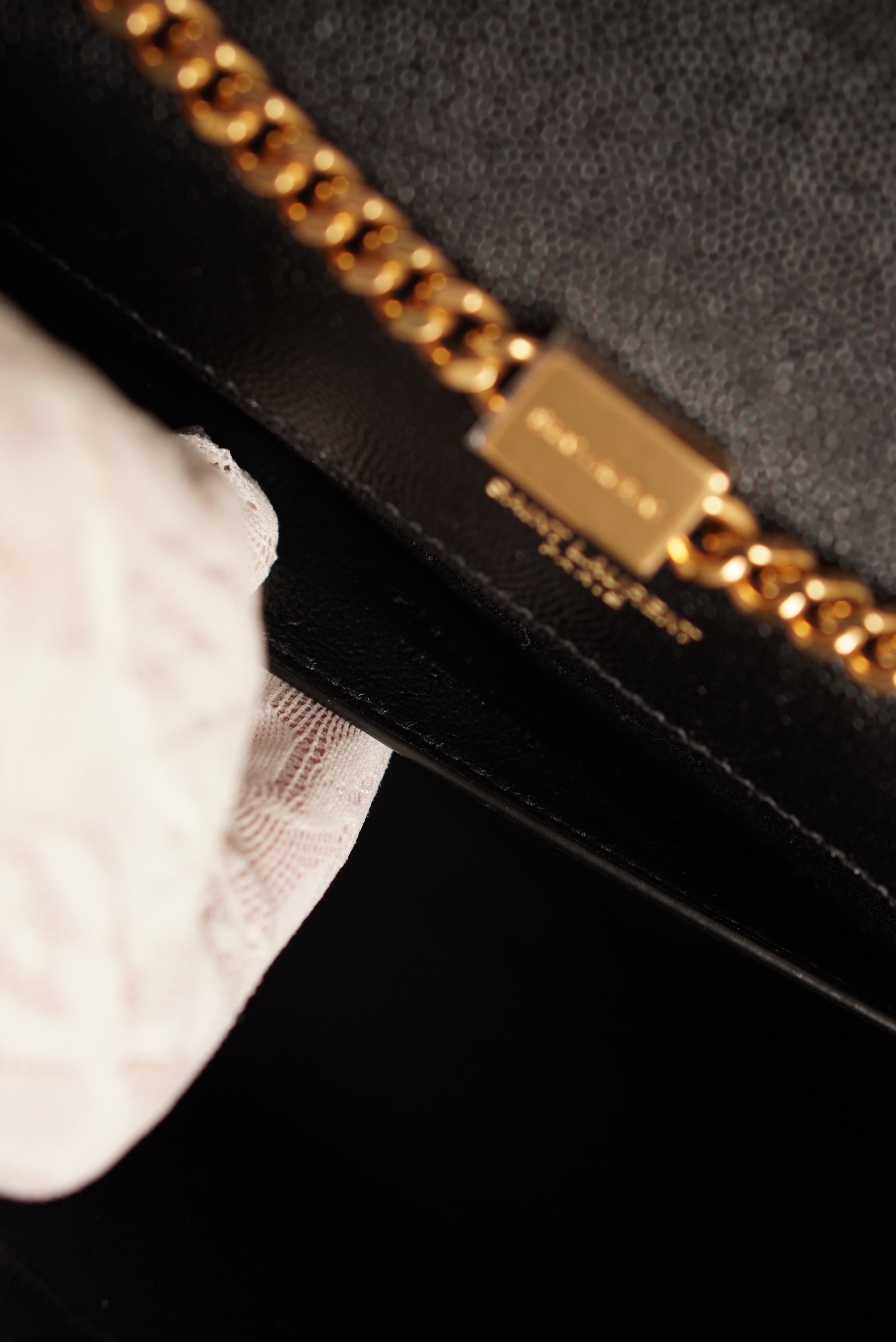 SAINT LAURENT KATE MEDIUM | BLACK