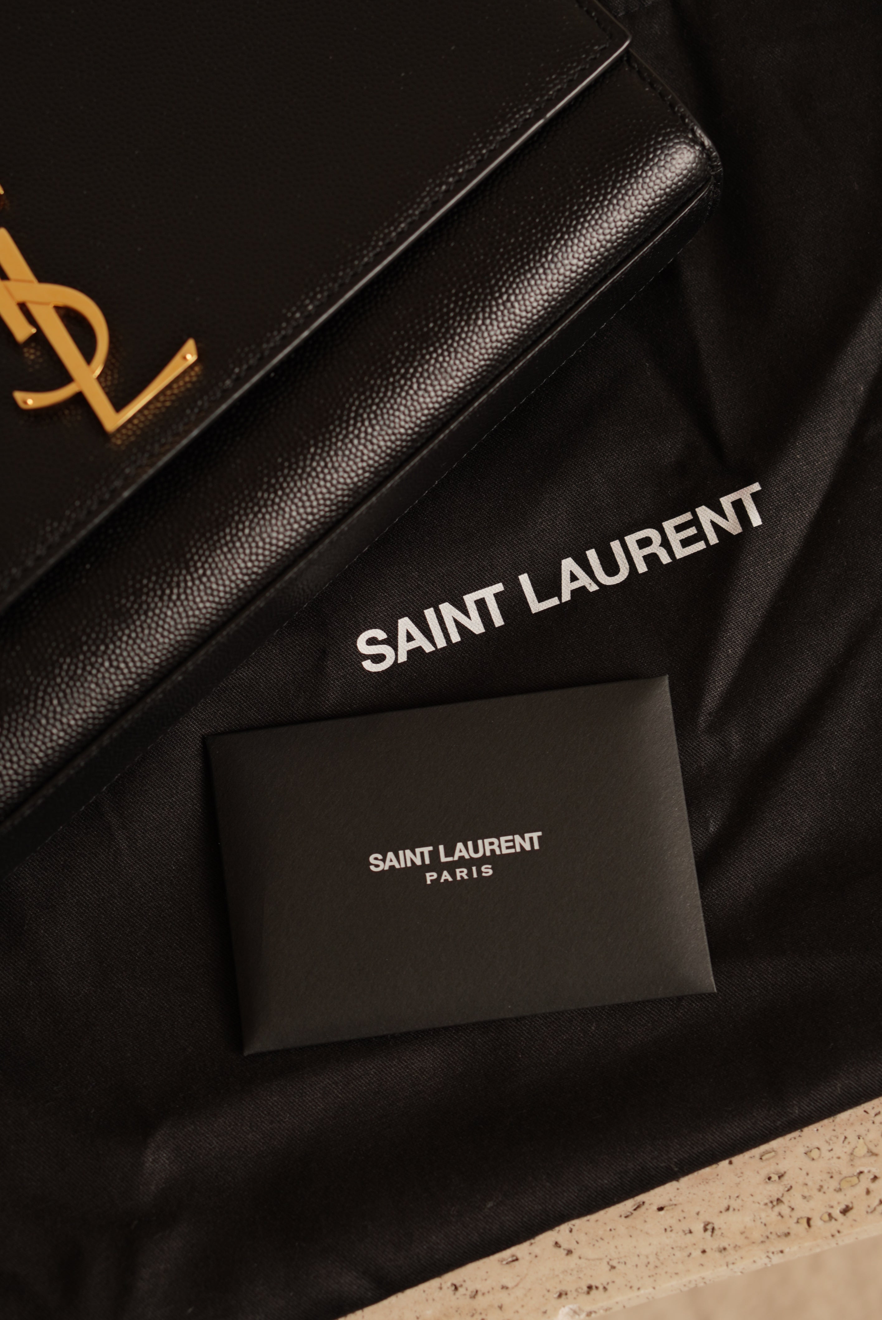 SAINT LAURENT KATE MEDIUM | BLACK