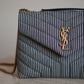 SAINT LAURENT LOULOU SMALL | STRIPED
