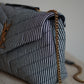 SAINT LAURENT LOULOU SMALL | STRIPED