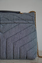 SAINT LAURENT LOULOU SMALL | STRIPED