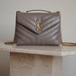 SAINT LAURENT LOULOU SMALL | TAUPE