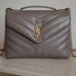 SAINT LAURENT LOULOU SMALL | TAUPE