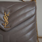 SAINT LAURENT LOULOU SMALL | TAUPE