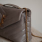 SAINT LAURENT LOULOU SMALL | TAUPE