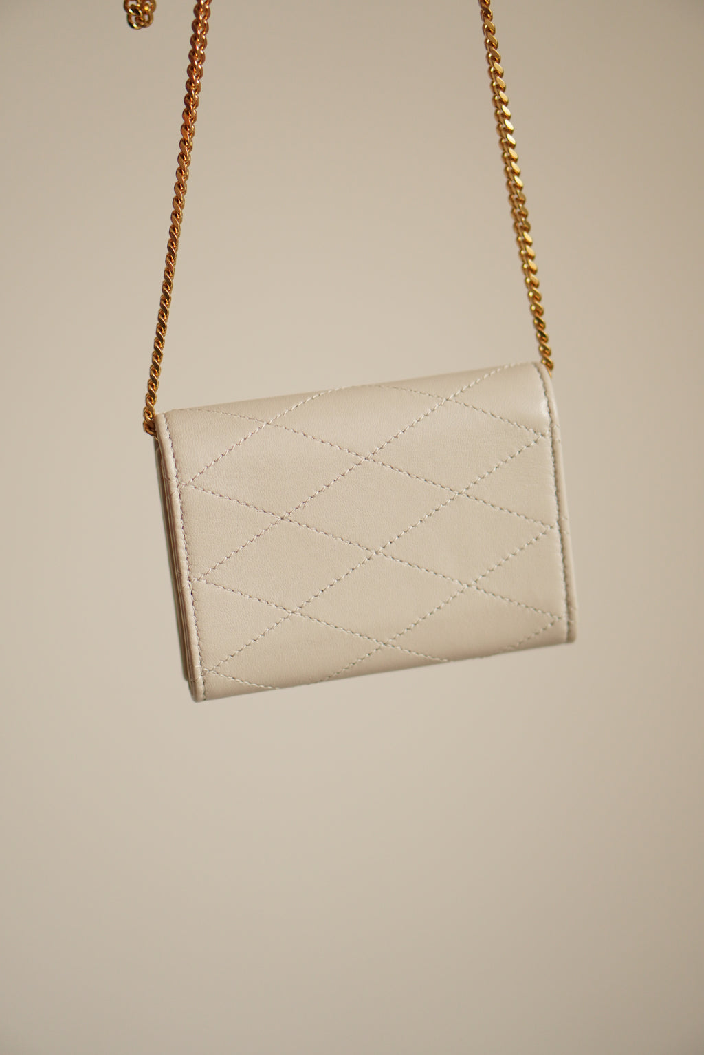 SAINT LAURENT MICRO WALLET ON CHAIN