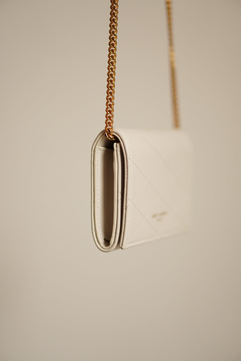 SAINT LAURENT MICRO WALLET ON CHAIN