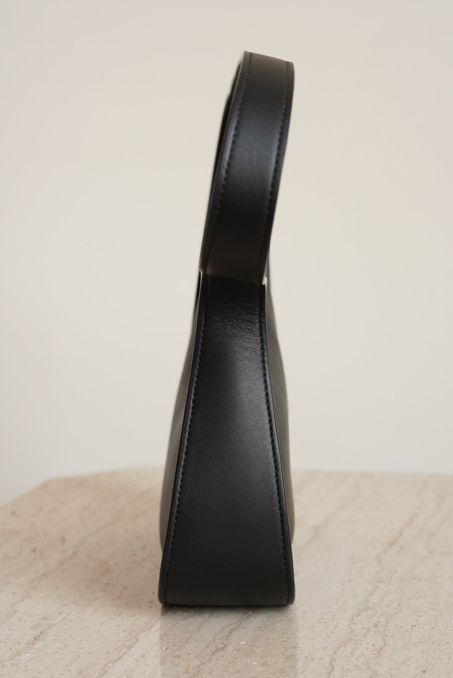 THE ROW HALF MOON BAG | BLACK