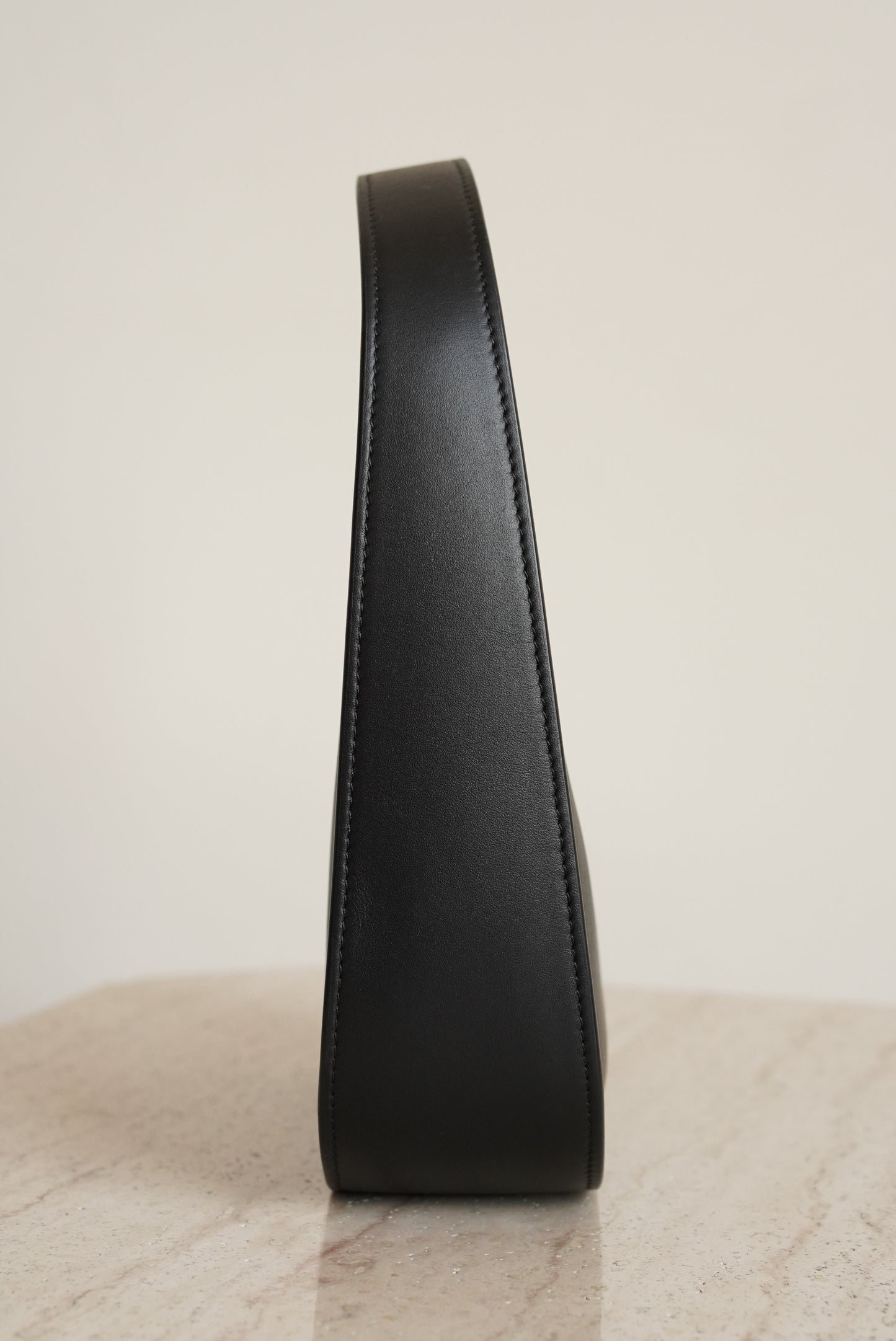 THE ROW HALF MOON BAG | BLACK