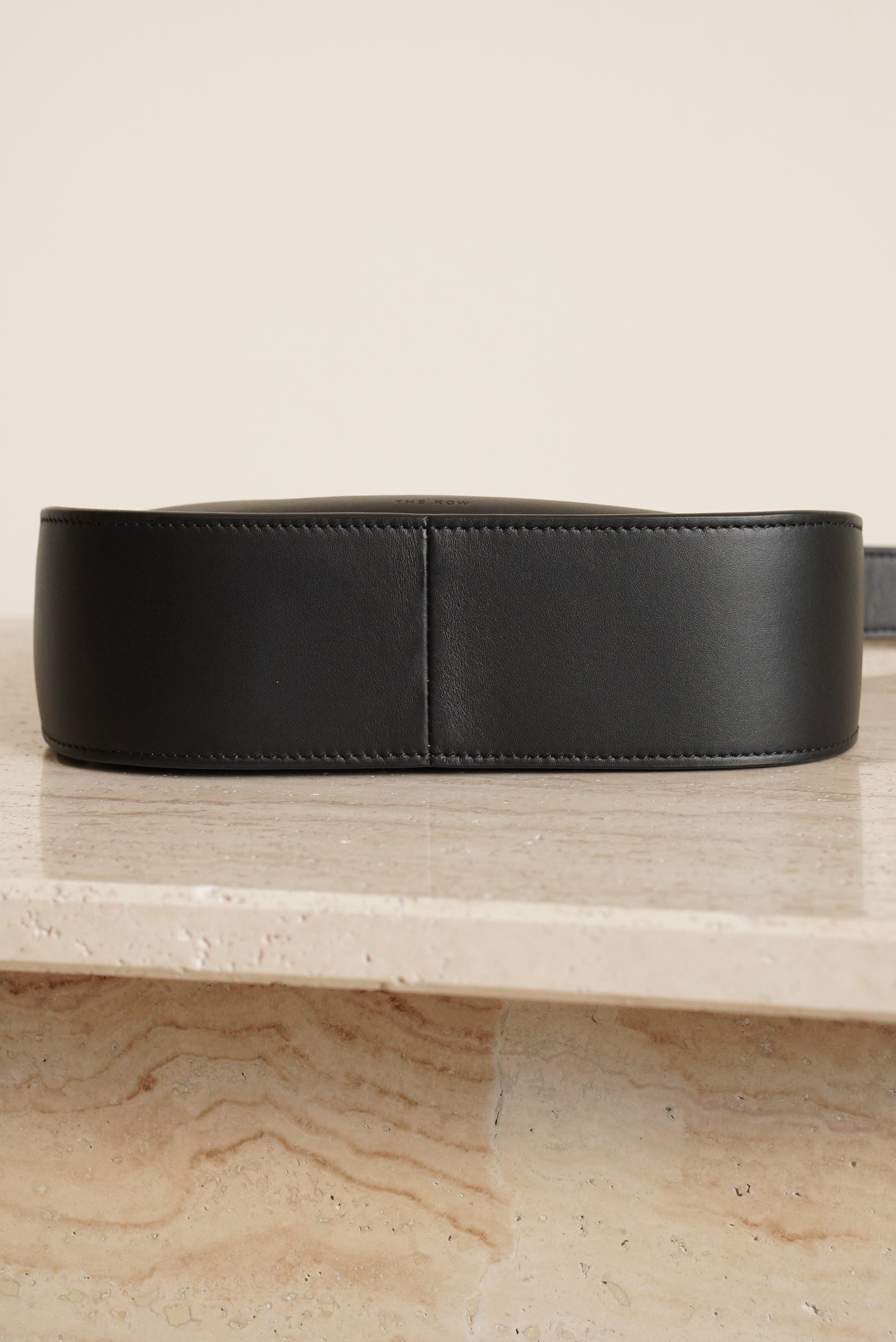 THE ROW HALF MOON BAG | BLACK