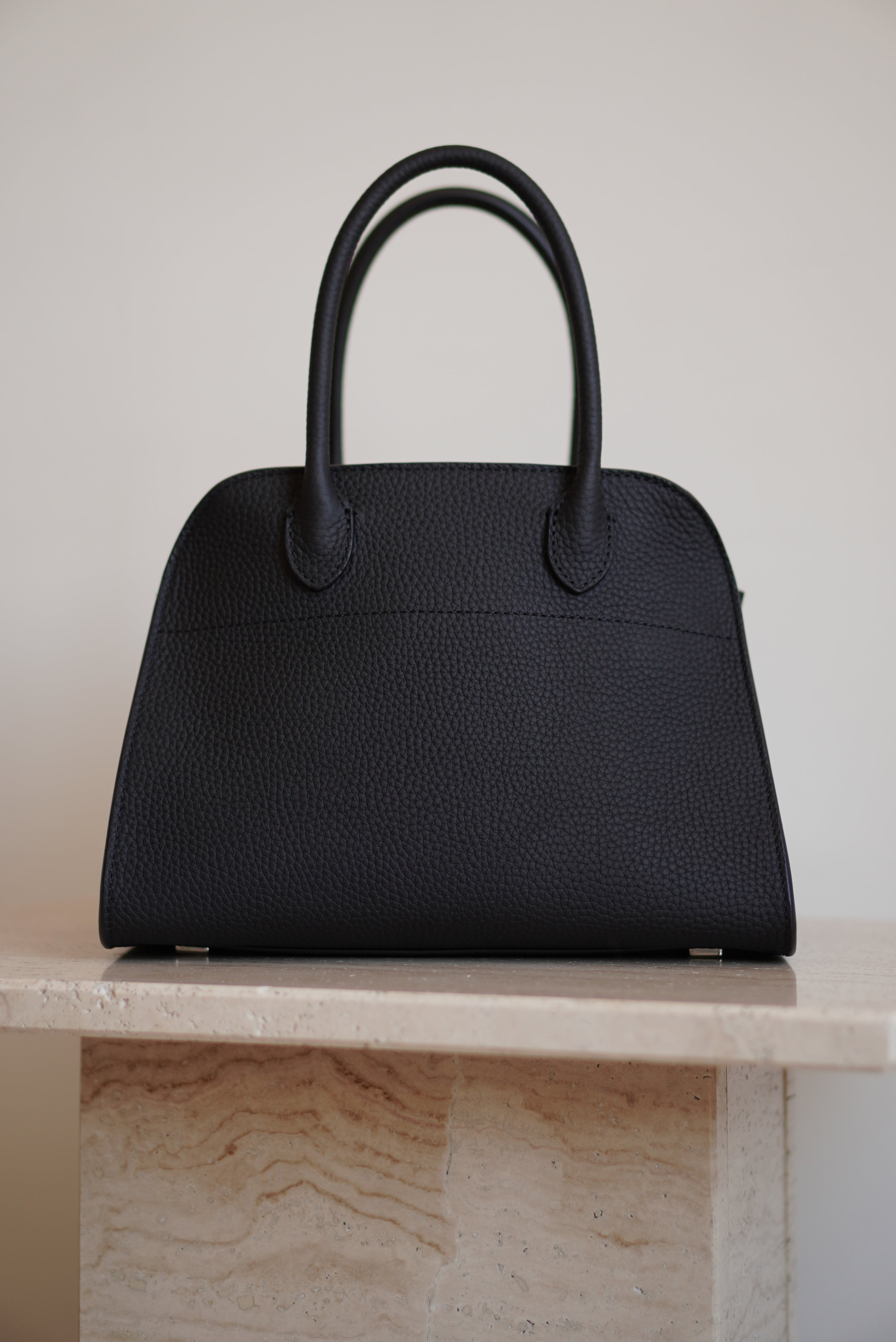 THE ROW SOFT MARGAUX 10 | BLACK