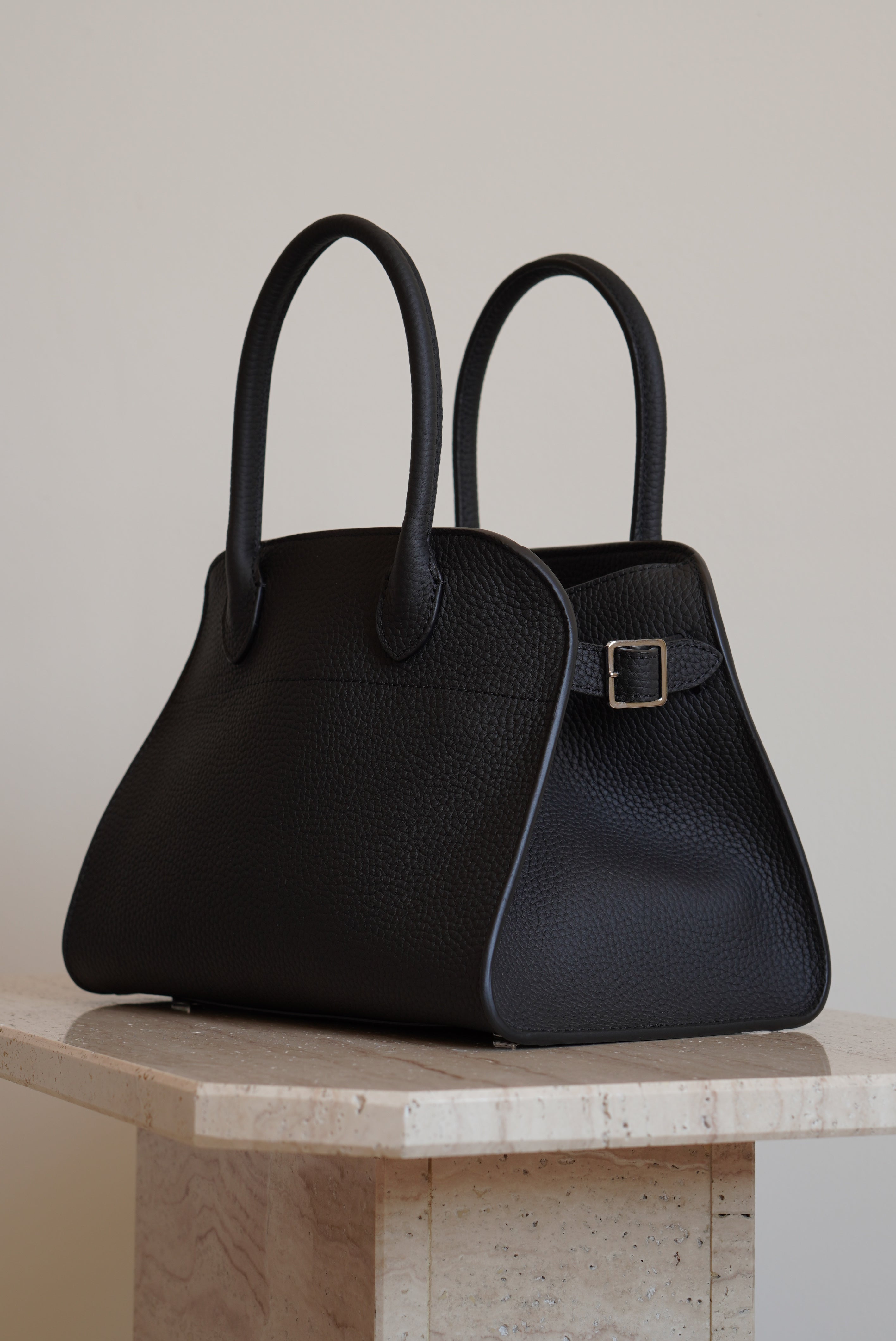 THE ROW SOFT MARGAUX 10 | BLACK