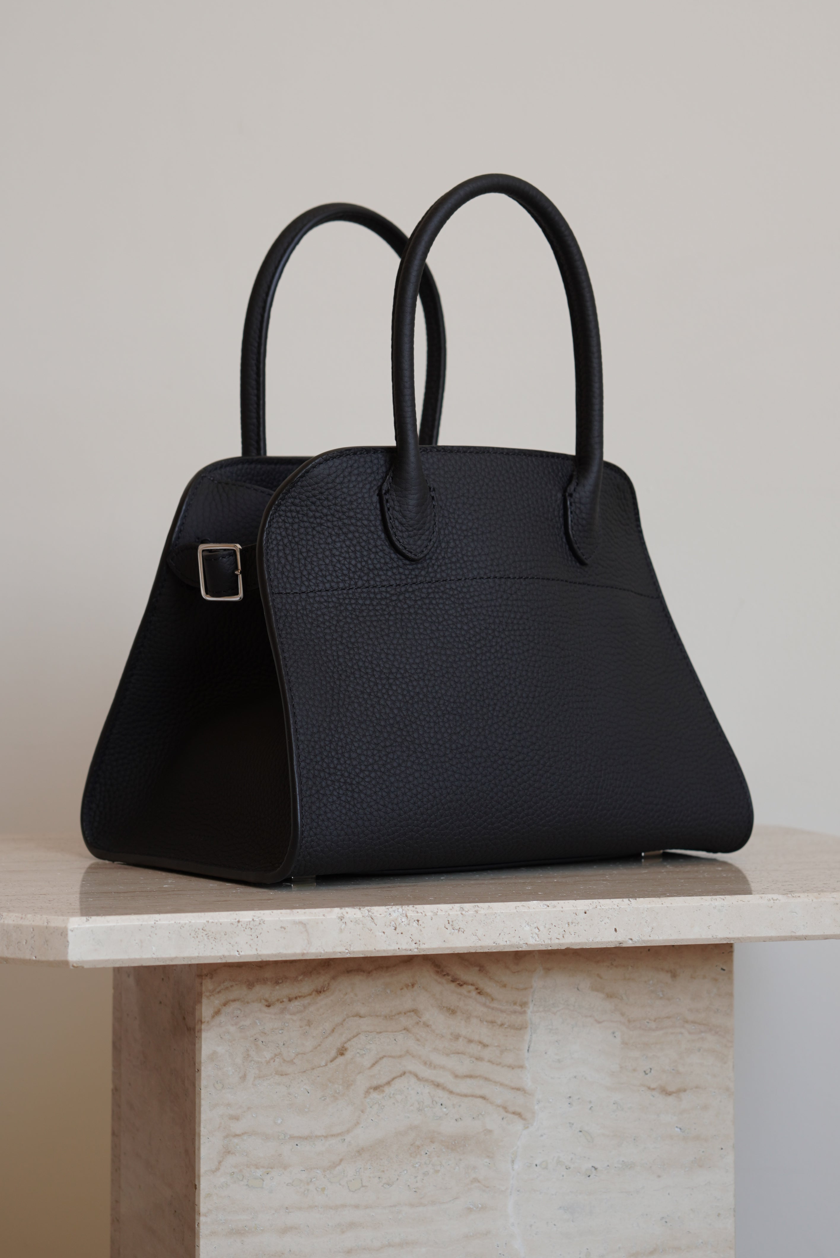 THE ROW SOFT MARGAUX 10 | BLACK