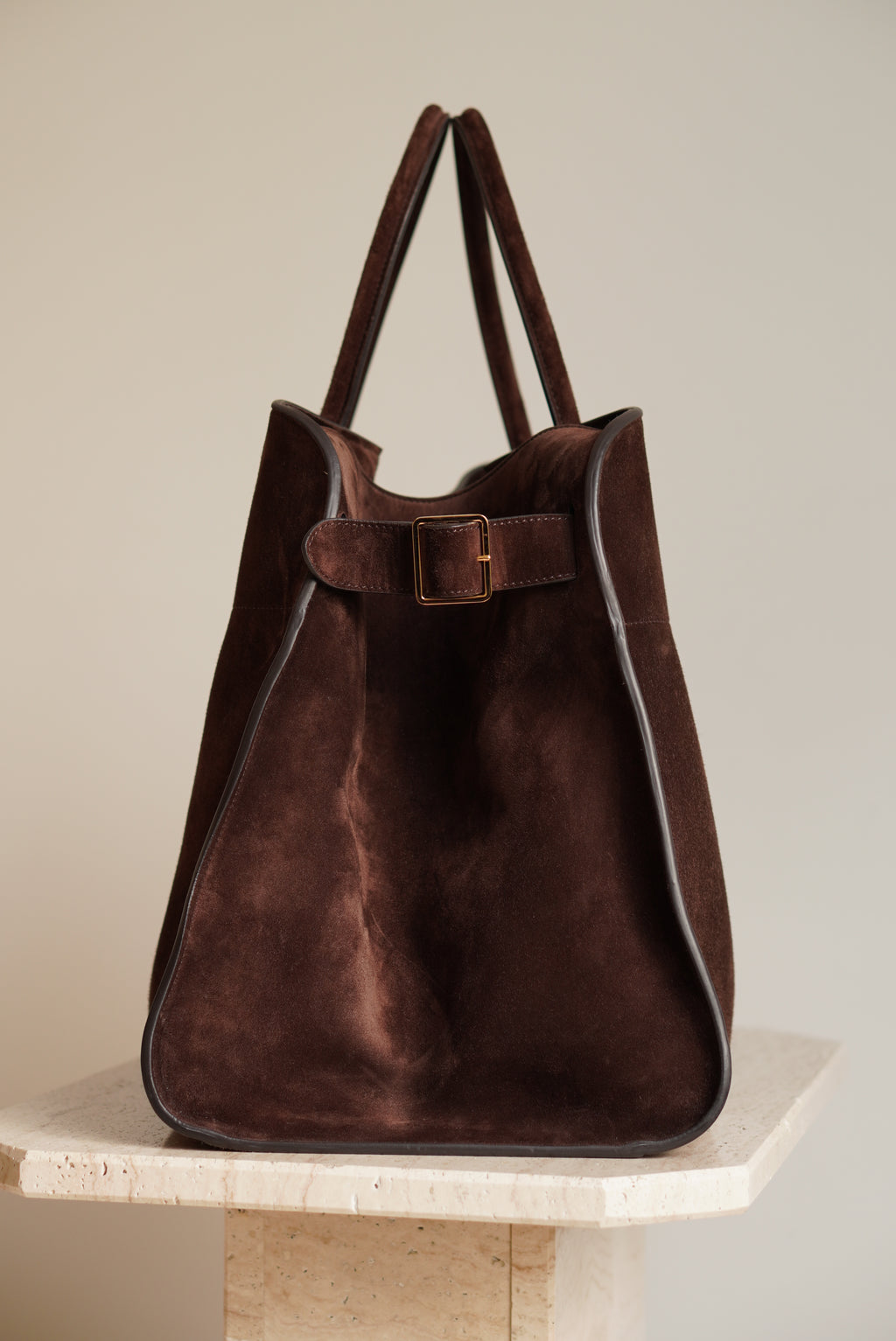 THE ROW SOFT MARGAUX 17 | BROWN