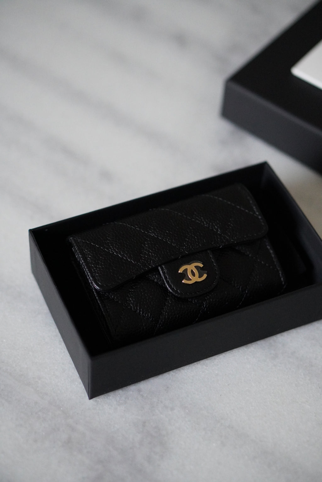 CHANEL FLAP CARD HOLDER