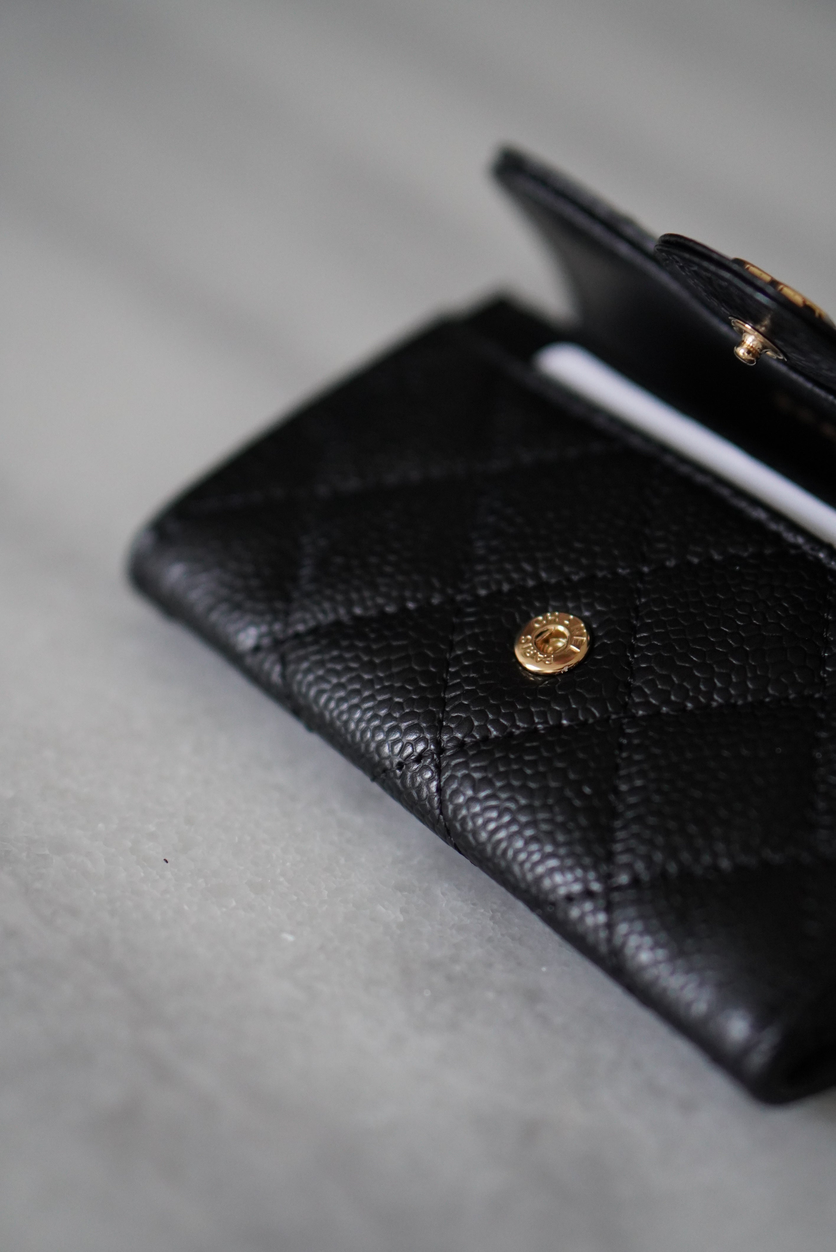 CHANEL FLAP CARD HOLDER