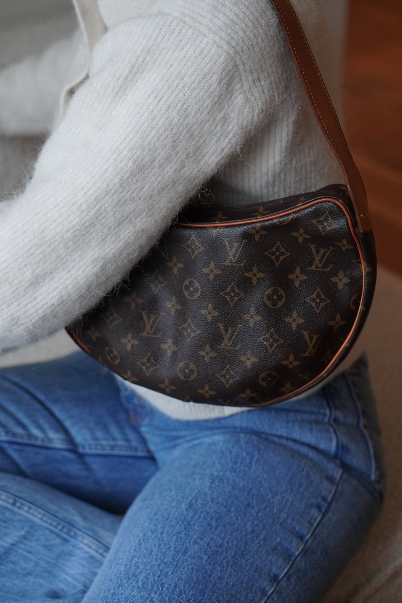 Louis Vuitton Croissant Bag  Recycled Luxury